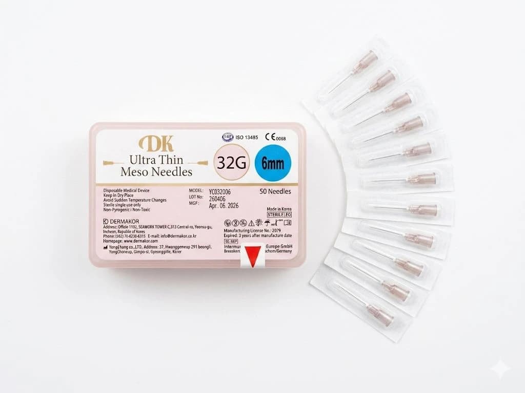 DK ULTRA THIN MESO NEEDLES 32G×6mm (10ea)