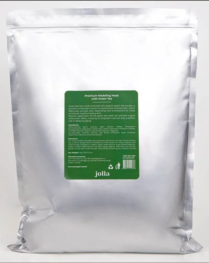 JOLLA GREEN TEA MODELING MASK